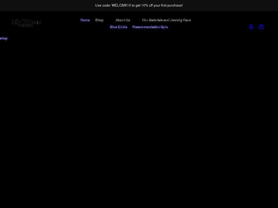 mybijouxtoronto.com shopify website screenshot
