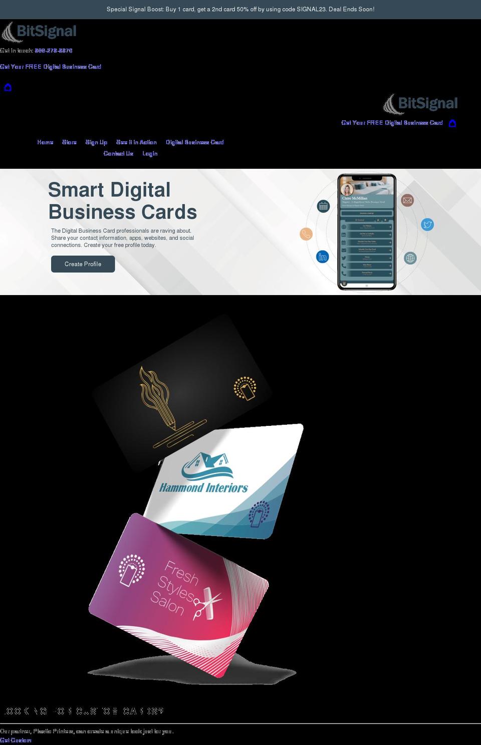 mybitsignal.com shopify website screenshot