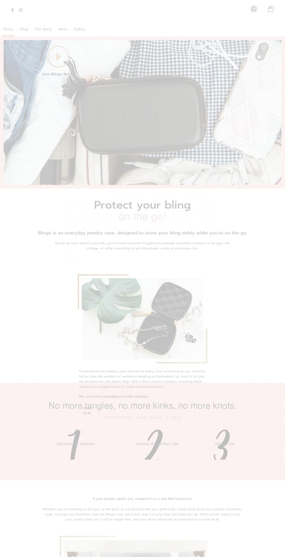 myblingo.ca shopify website screenshot