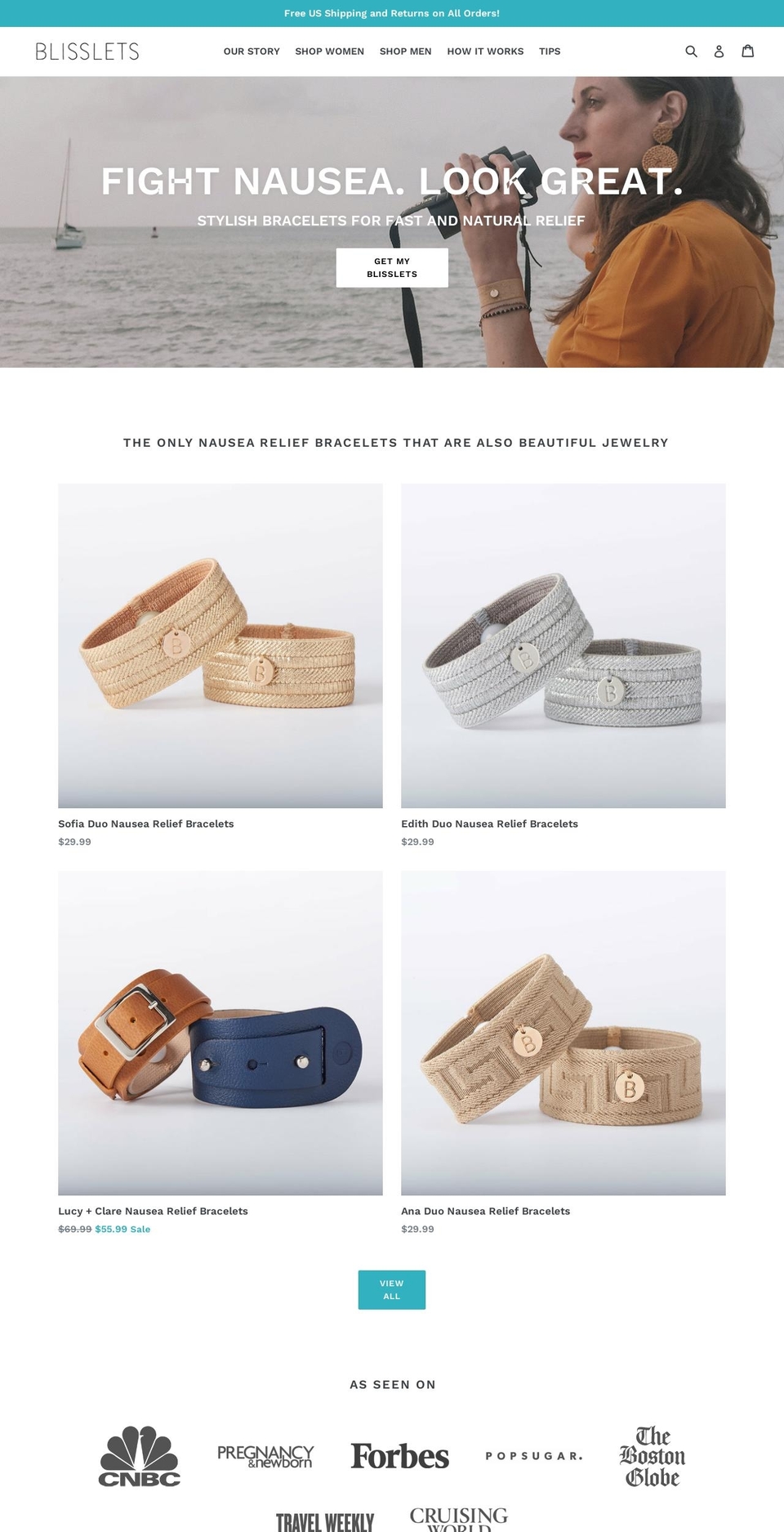 myblisslets.com — Shopify storefront screenshot