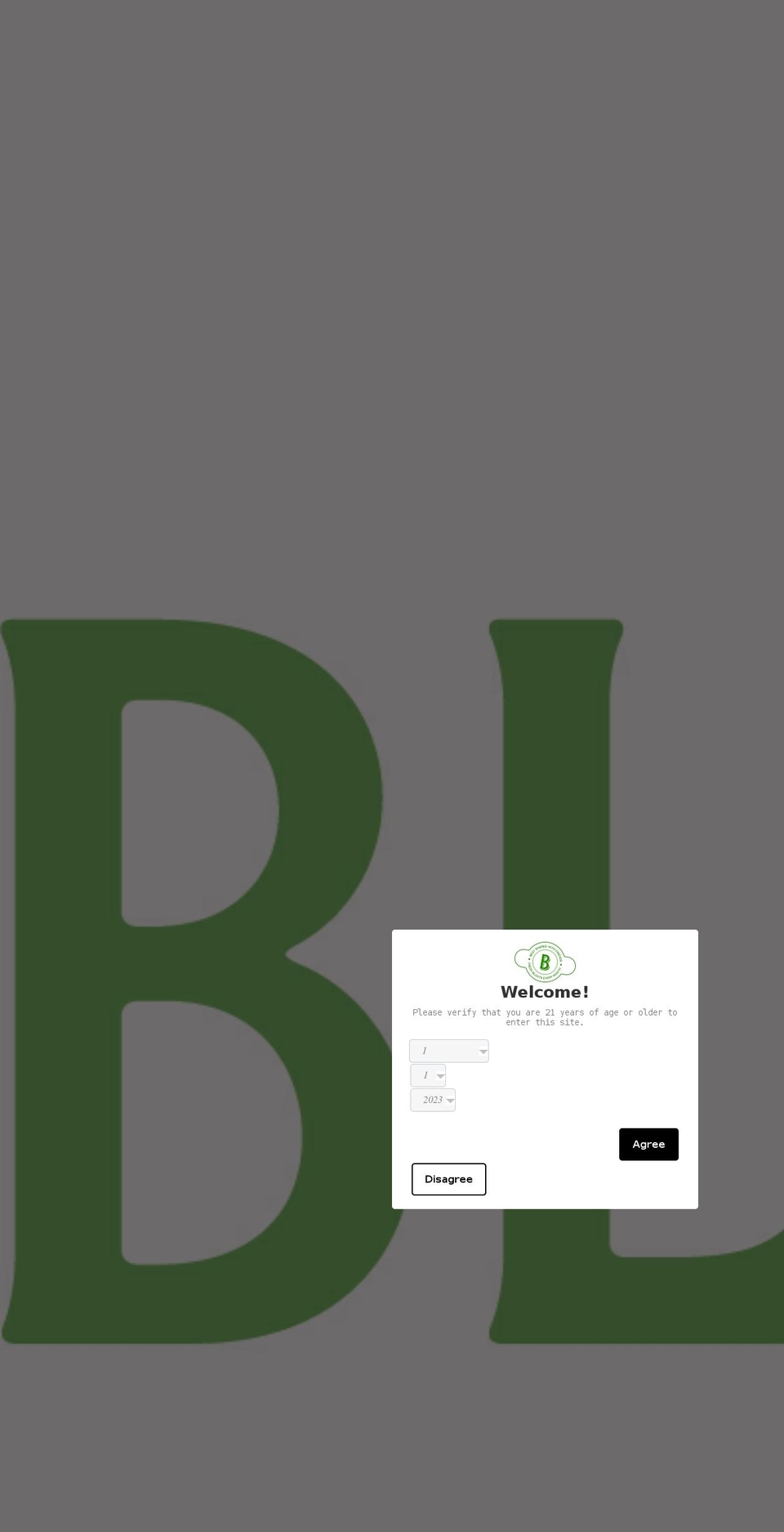 mybluntbox.com shopify website screenshot