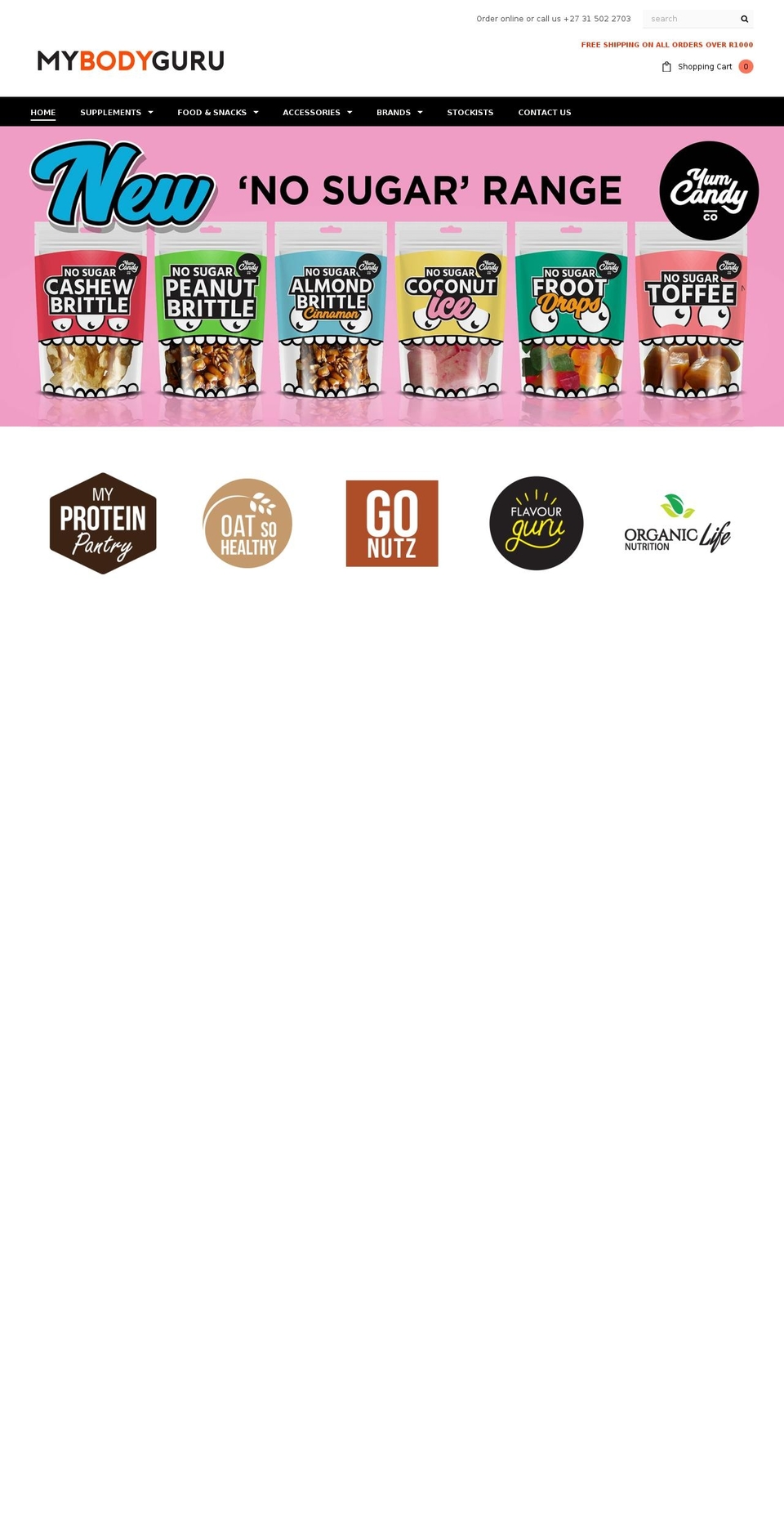 mybodyguru.net shopify website screenshot