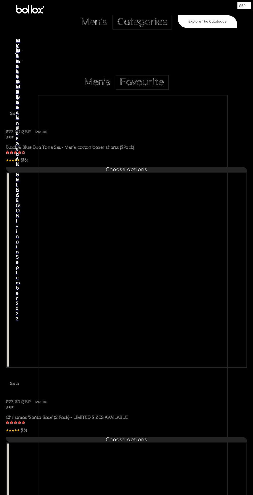 mybollox.co.uk shopify website screenshot