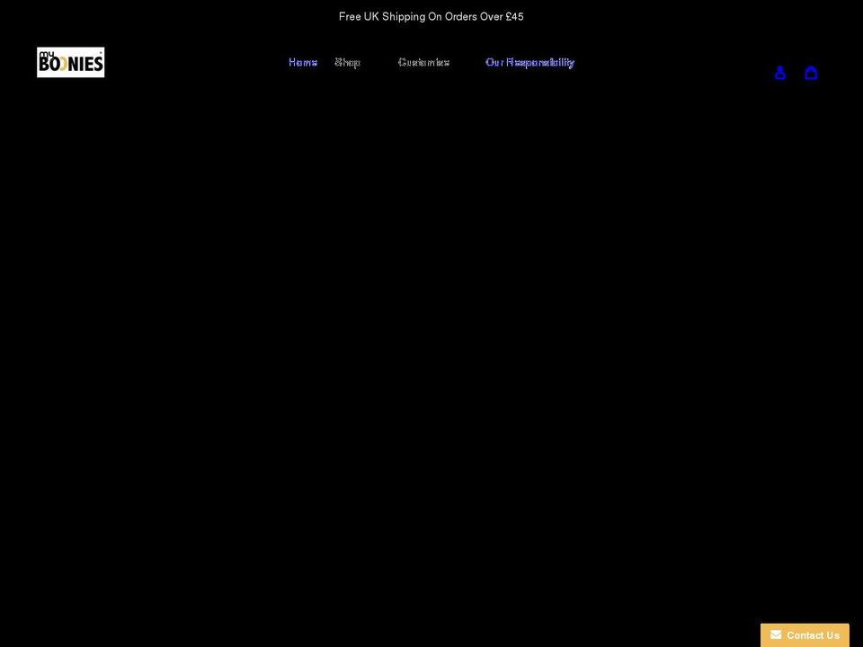 myboonies.com shopify website screenshot