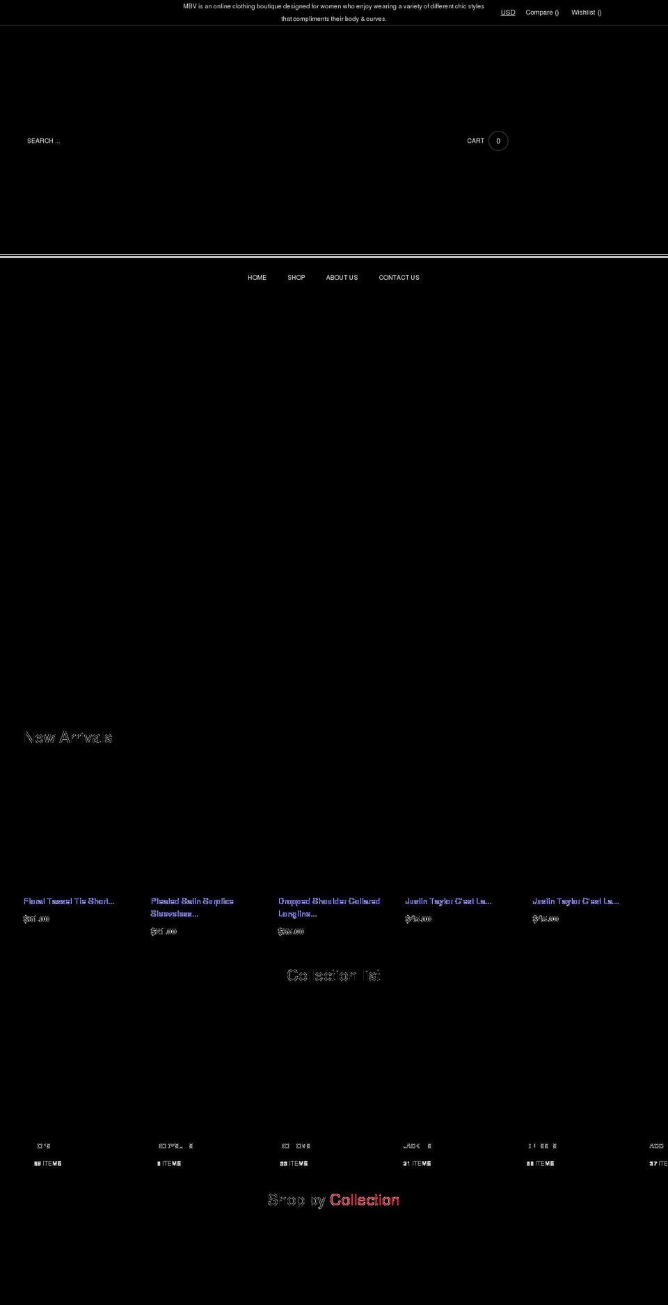 myboutiquevibes.com shopify website screenshot