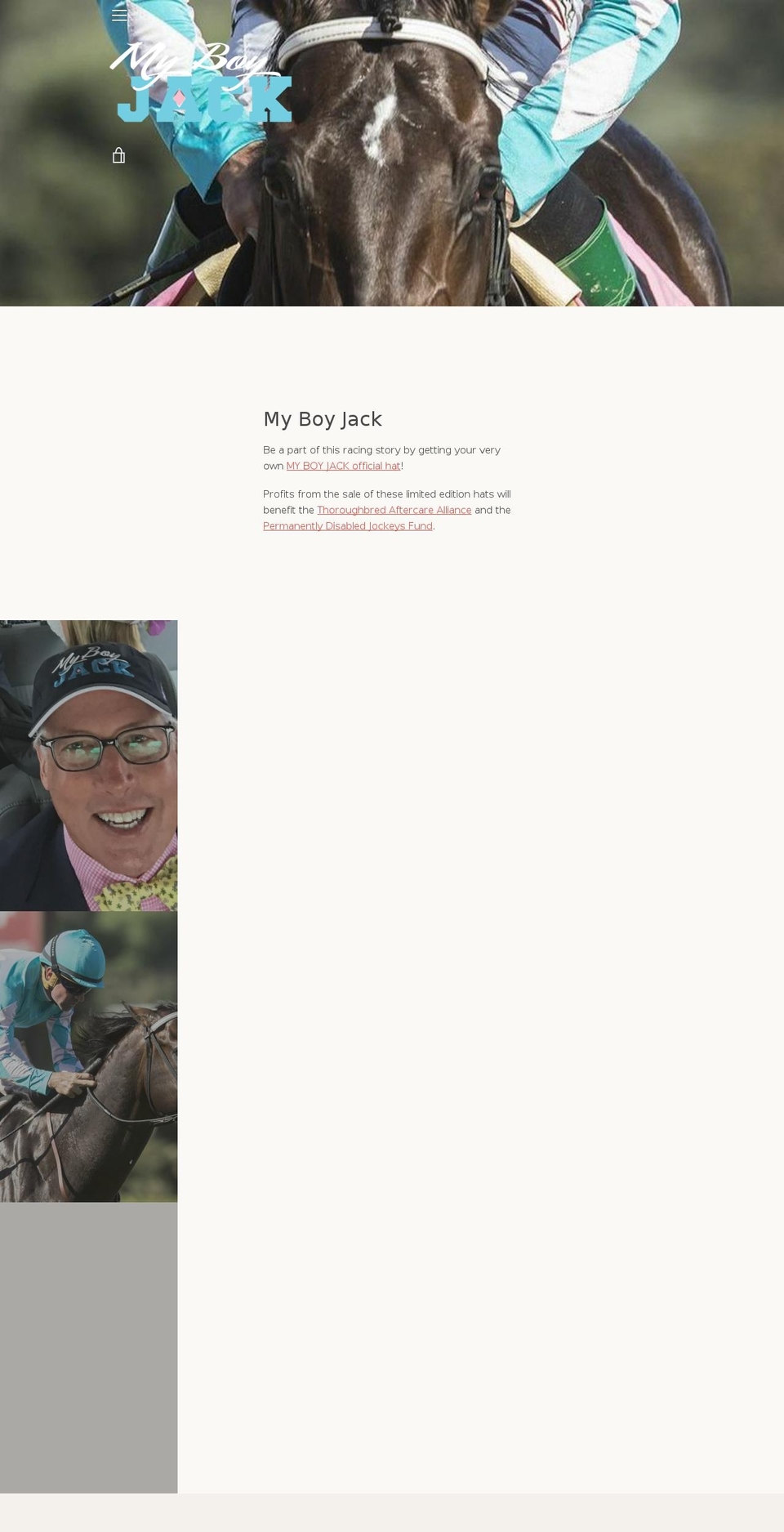 myboyjack.net shopify website screenshot