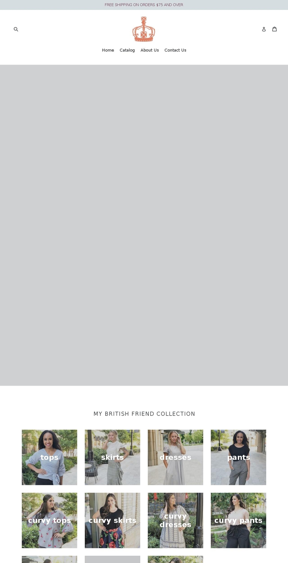 mybritishfriend.com shopify website screenshot