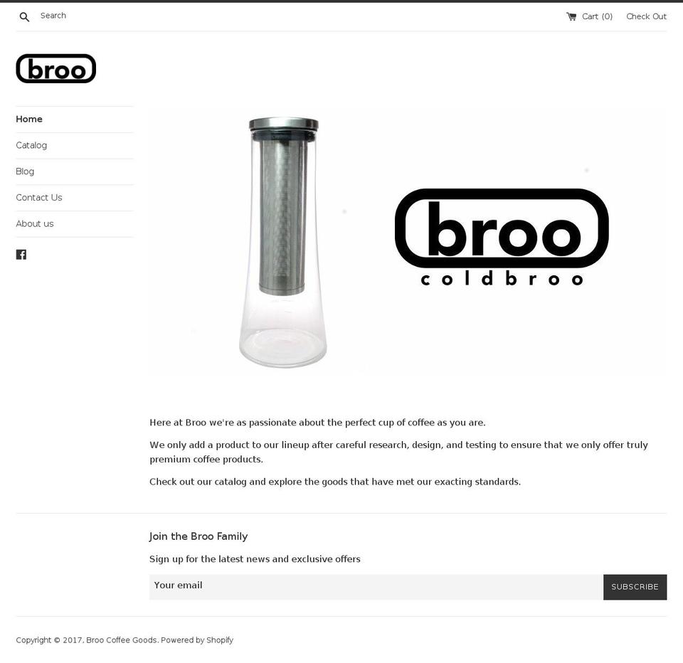 mybroo.com shopify website screenshot