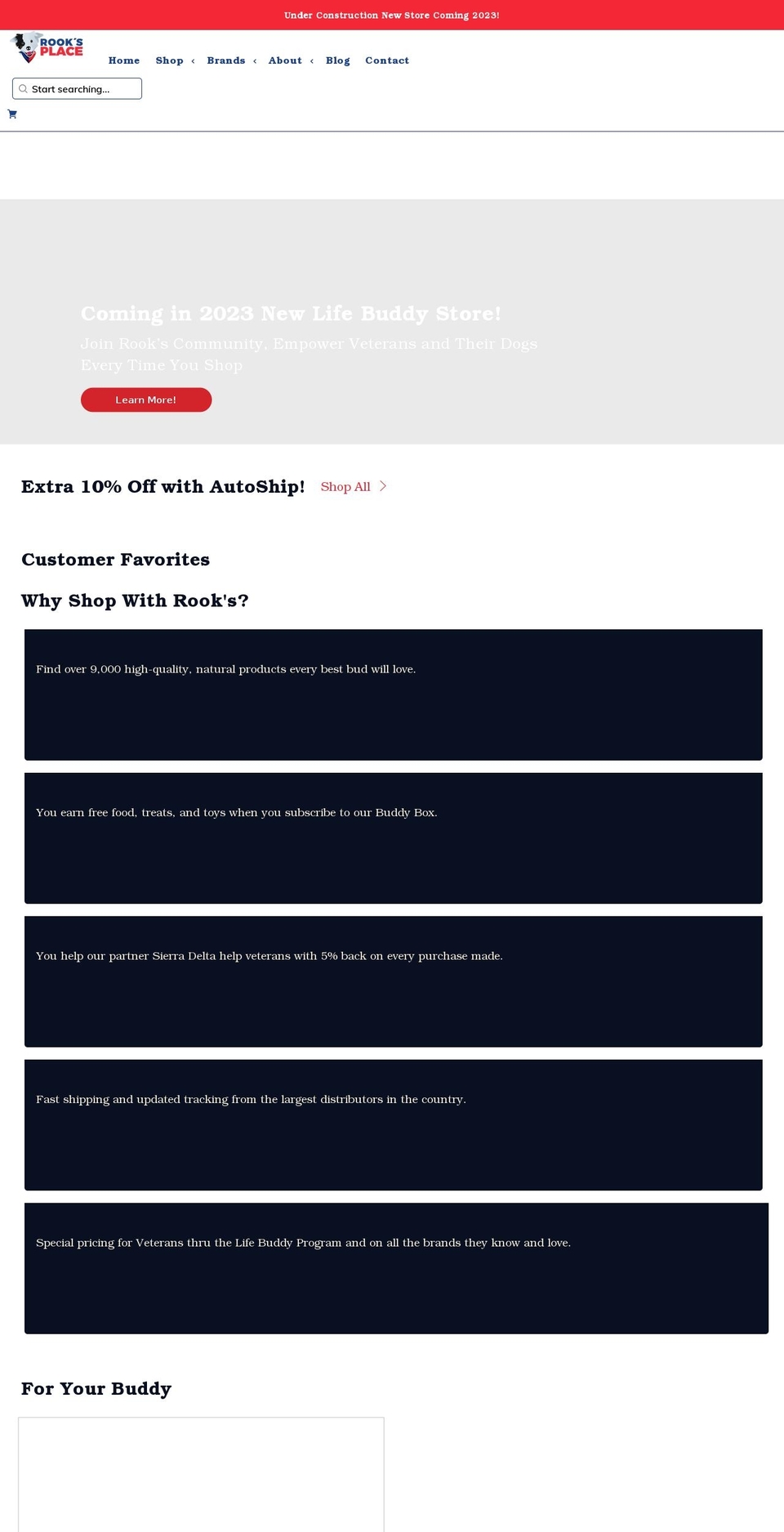 mybuddysmarketplace.com — Shopify storefront screenshot
