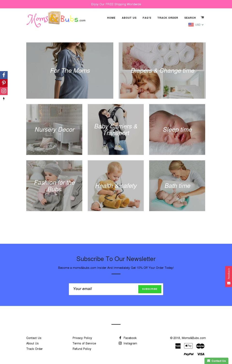 myburiedtreasures.com — Shopify storefront screenshot