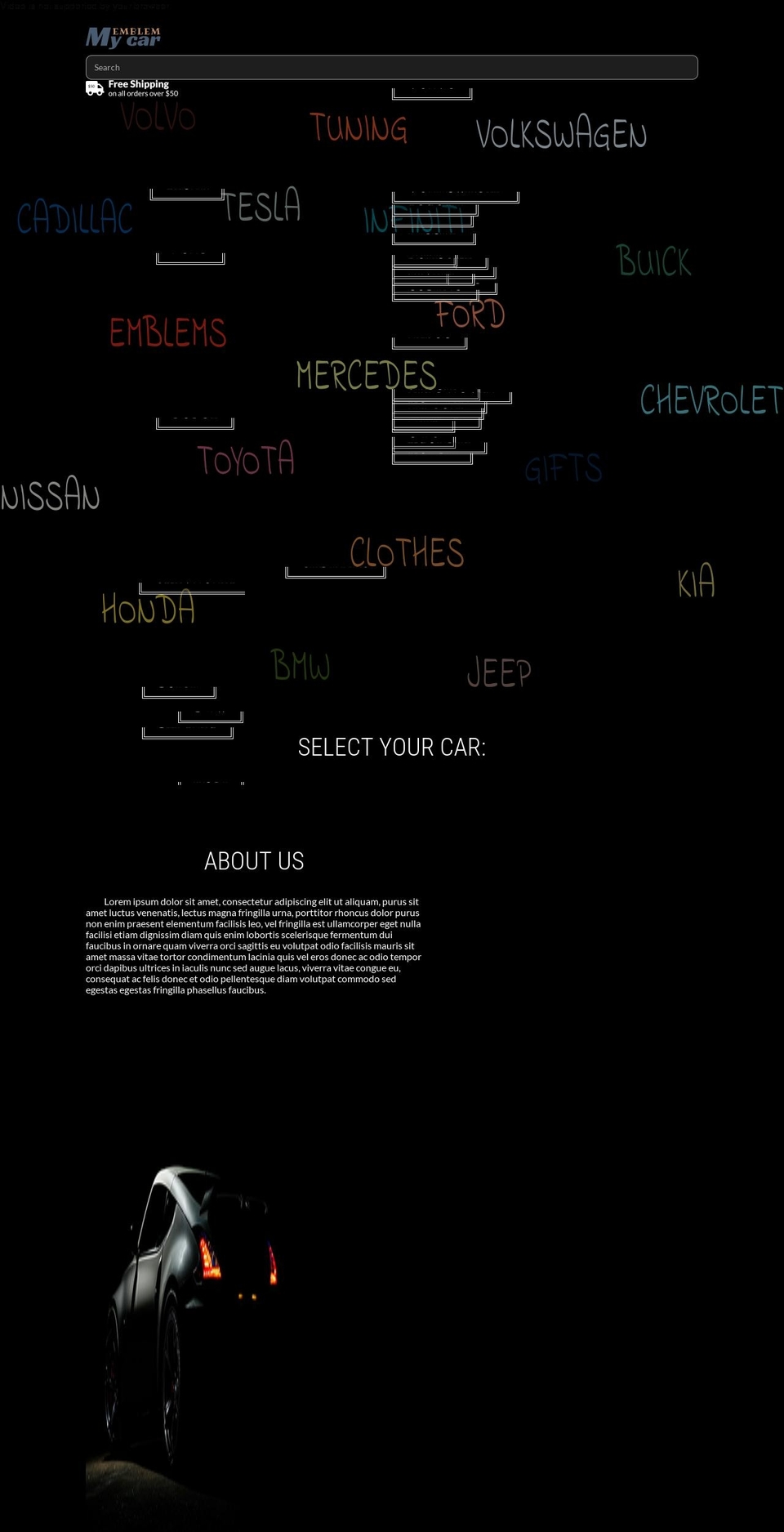 mycaremblem.com — Shopify storefront screenshot