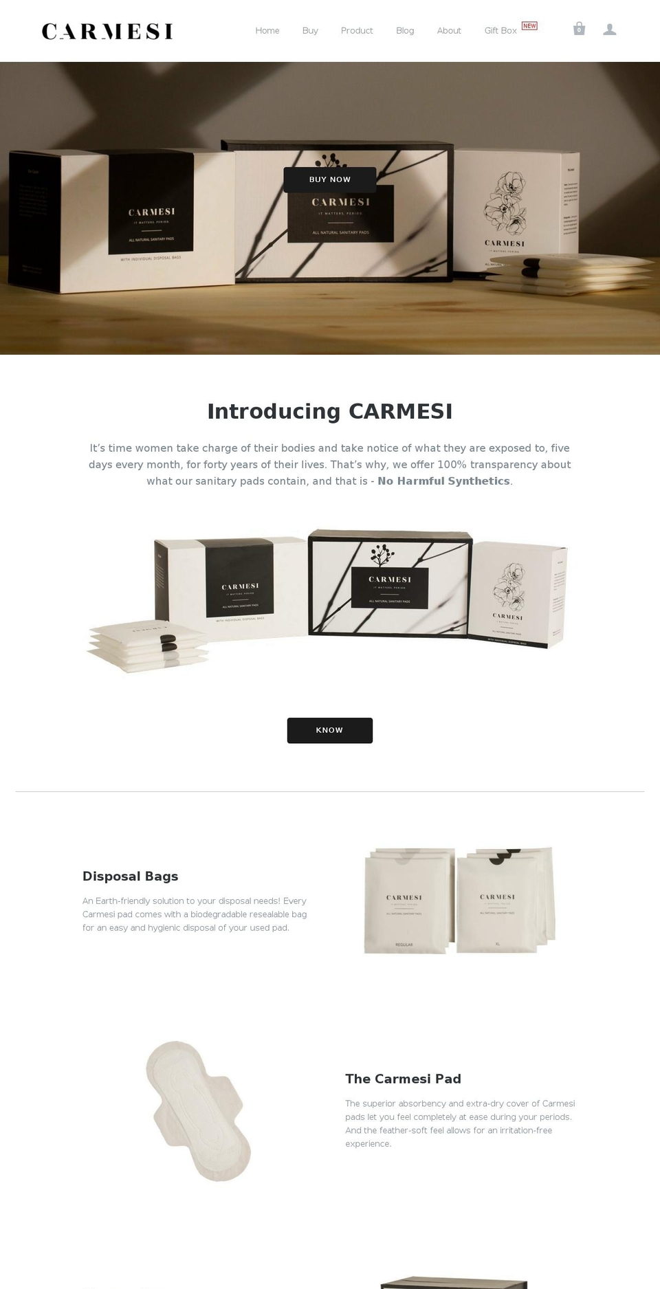 mycarmesi.com shopify website screenshot