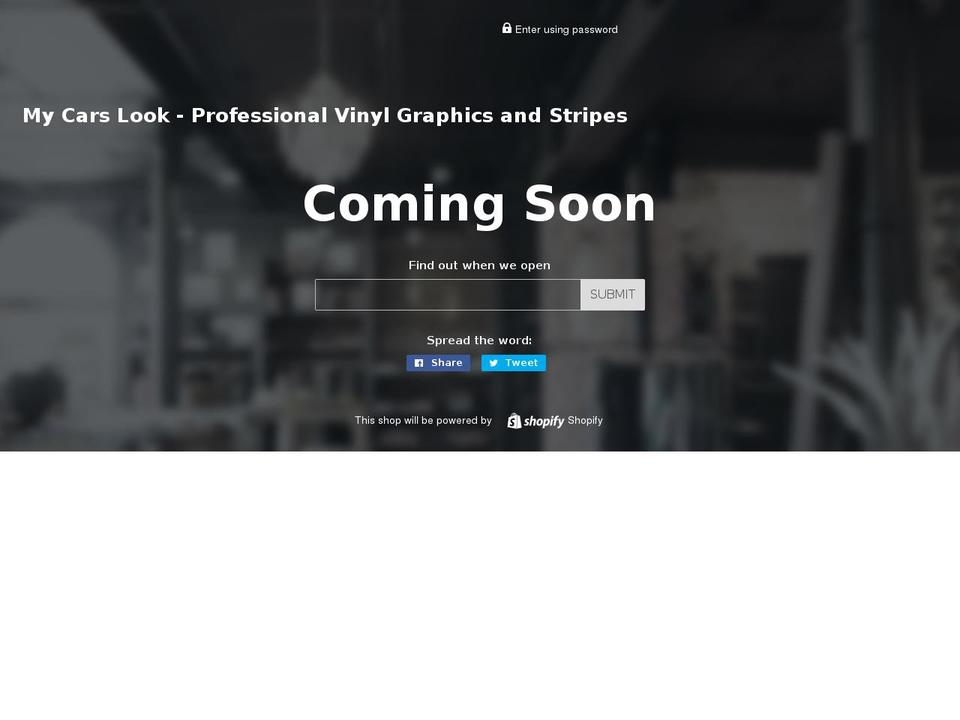 Chair Shopify theme site example mycarslook.com