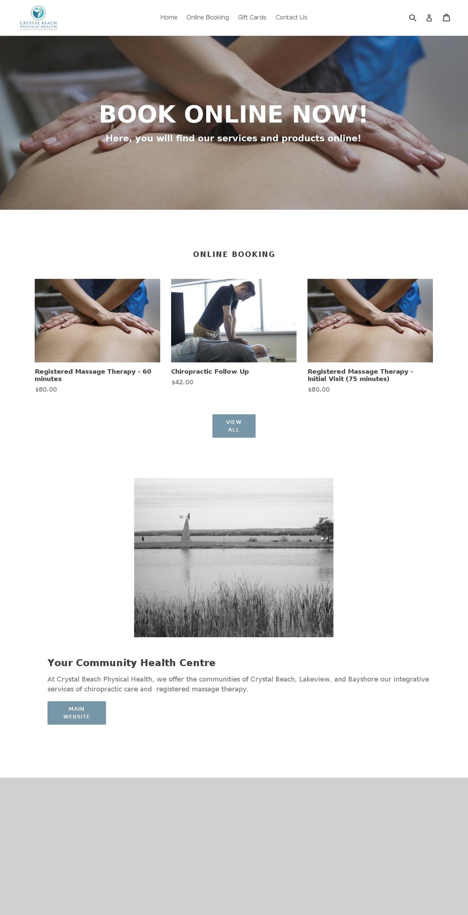 mycbphysical.com — Shopify storefront screenshot