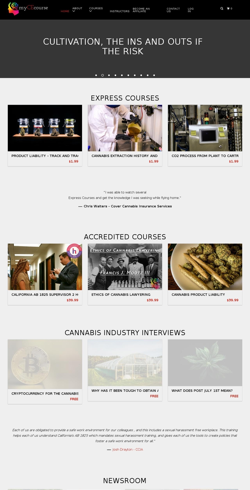 Copy of Copy of theme-export-my-ce-course-test-... Shopify theme site example mycecourse.com