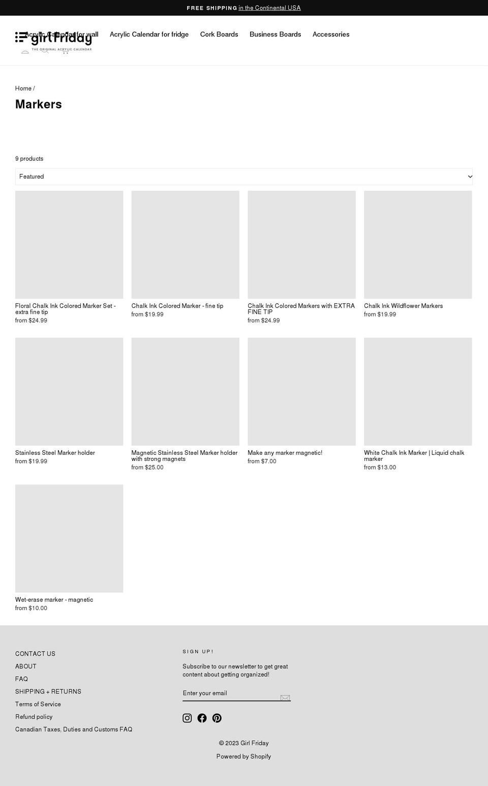 mychalkchick.com — Shopify storefront screenshot