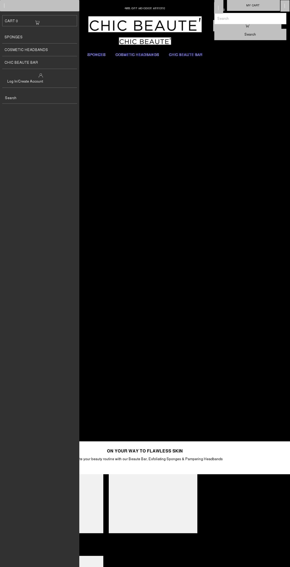 mychicbeaute.com shopify website screenshot