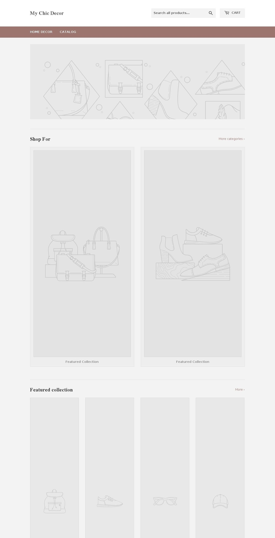 mychicdecor.com — Shopify storefront screenshot