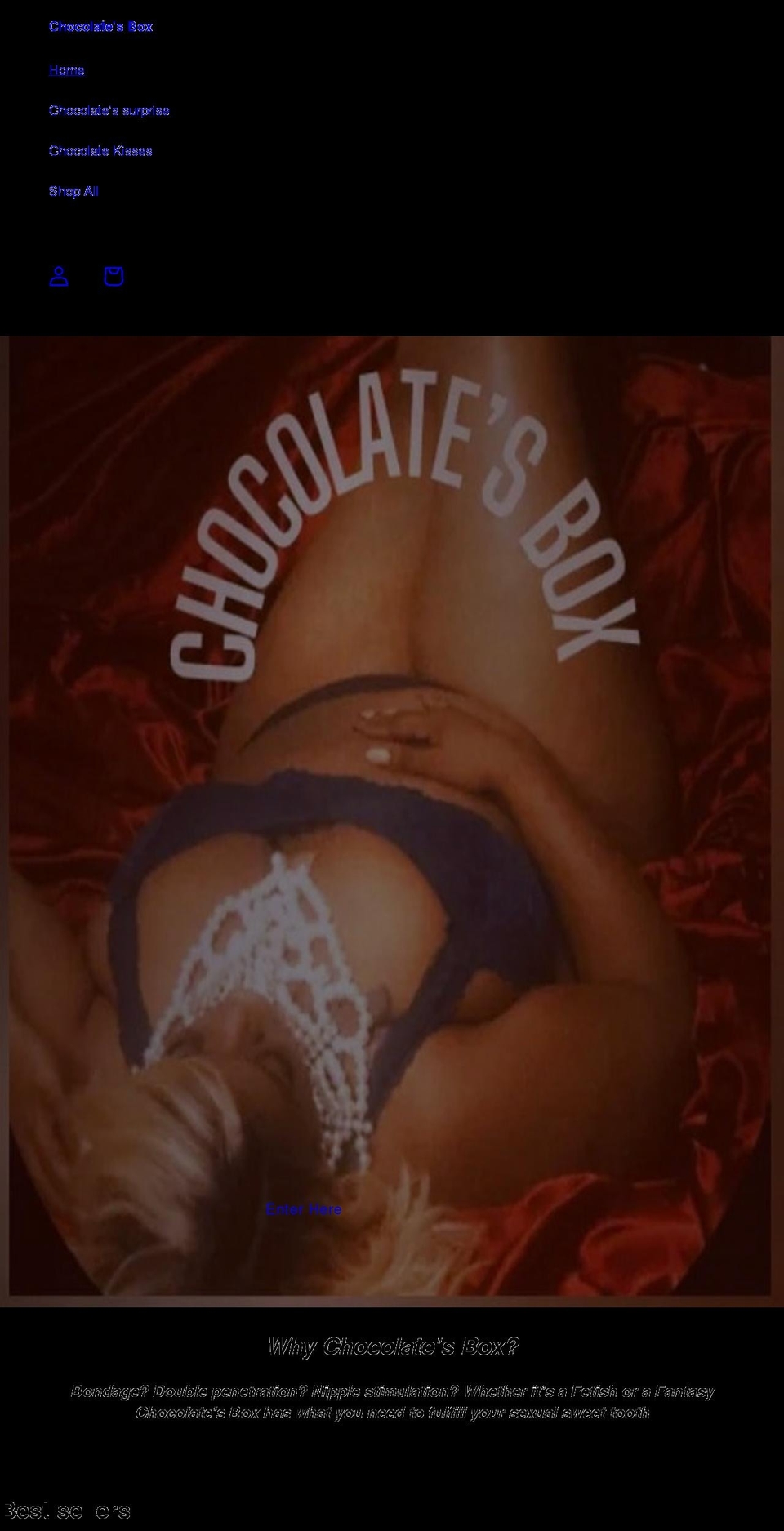 mychocolatesbox.com shopify website screenshot