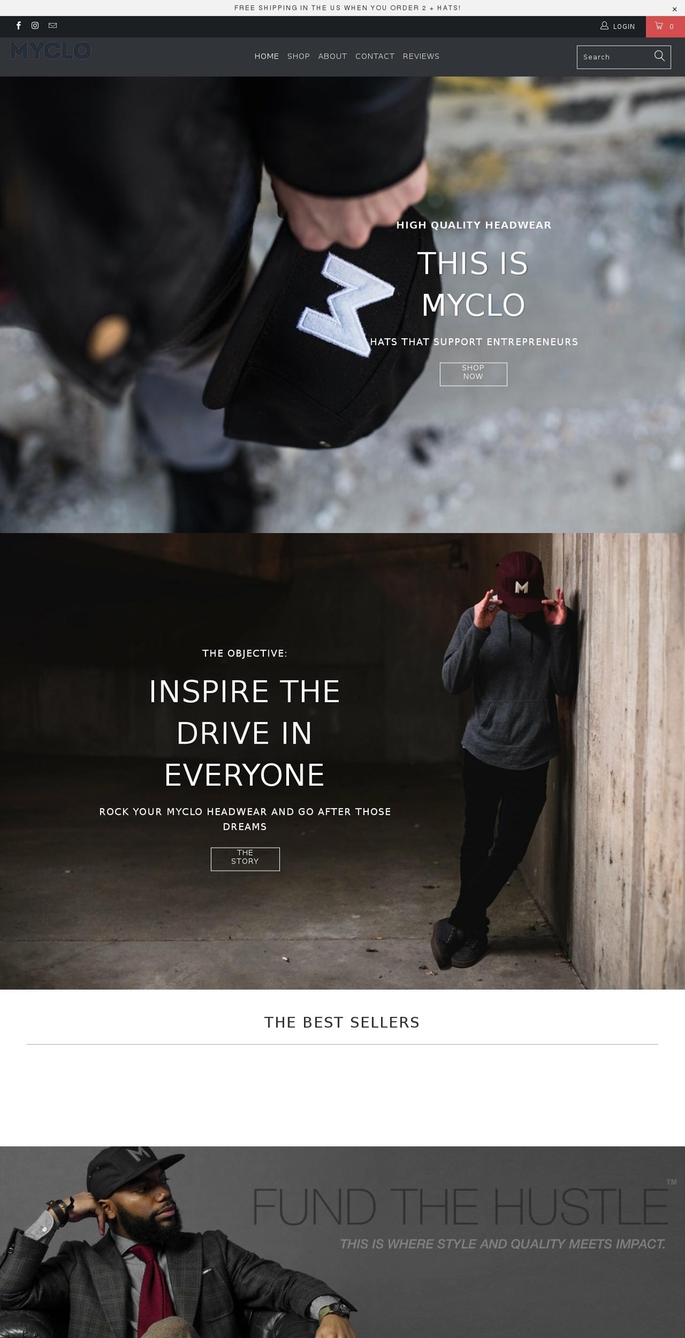 myclocompany.com — Shopify storefront screenshot