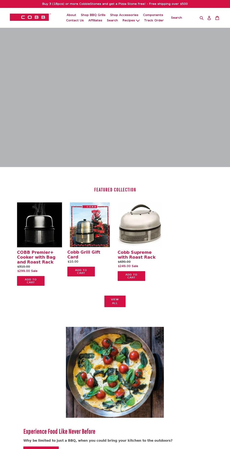 mycobb.ca shopify website screenshot