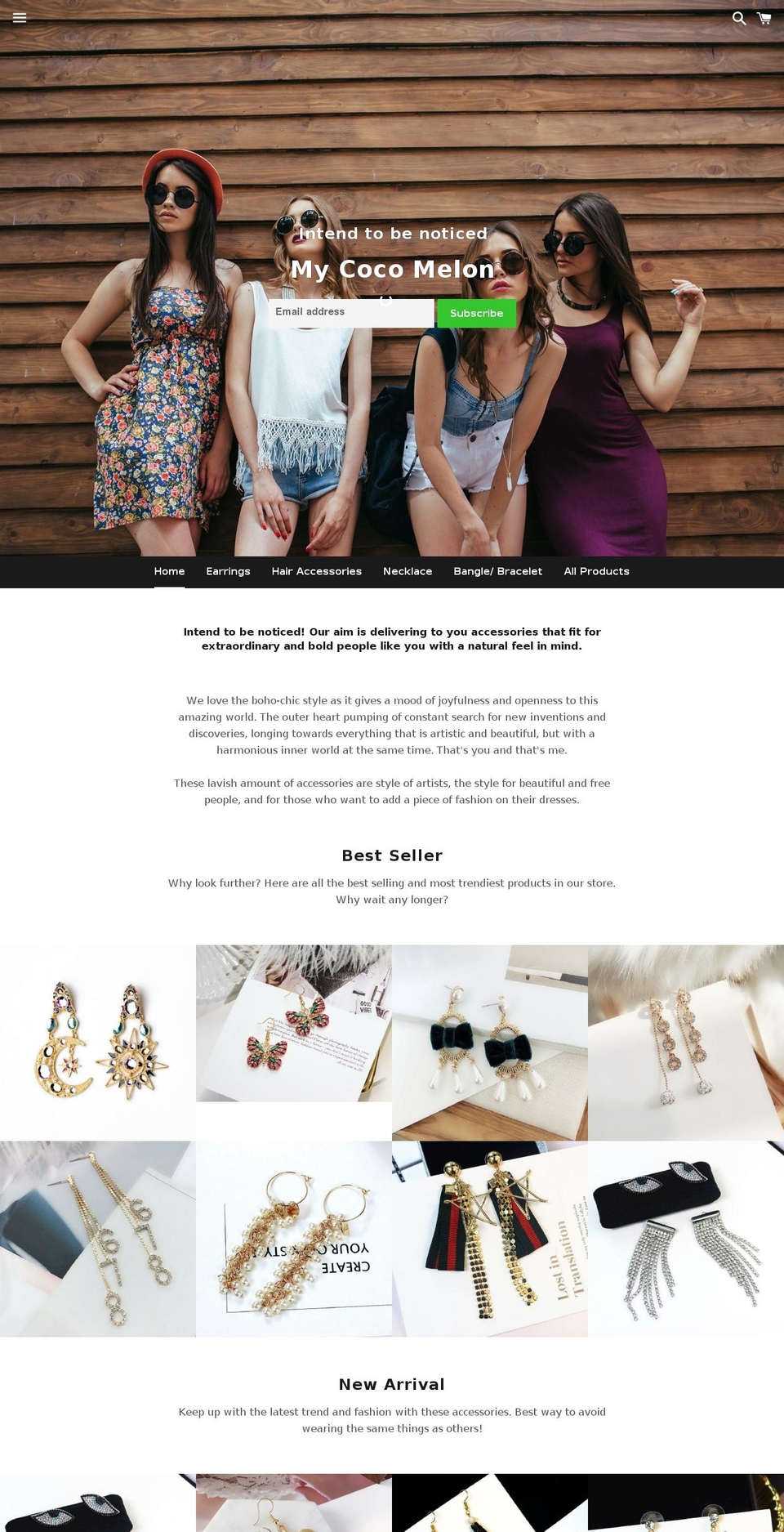 mycocomelon.com — Shopify storefront screenshot