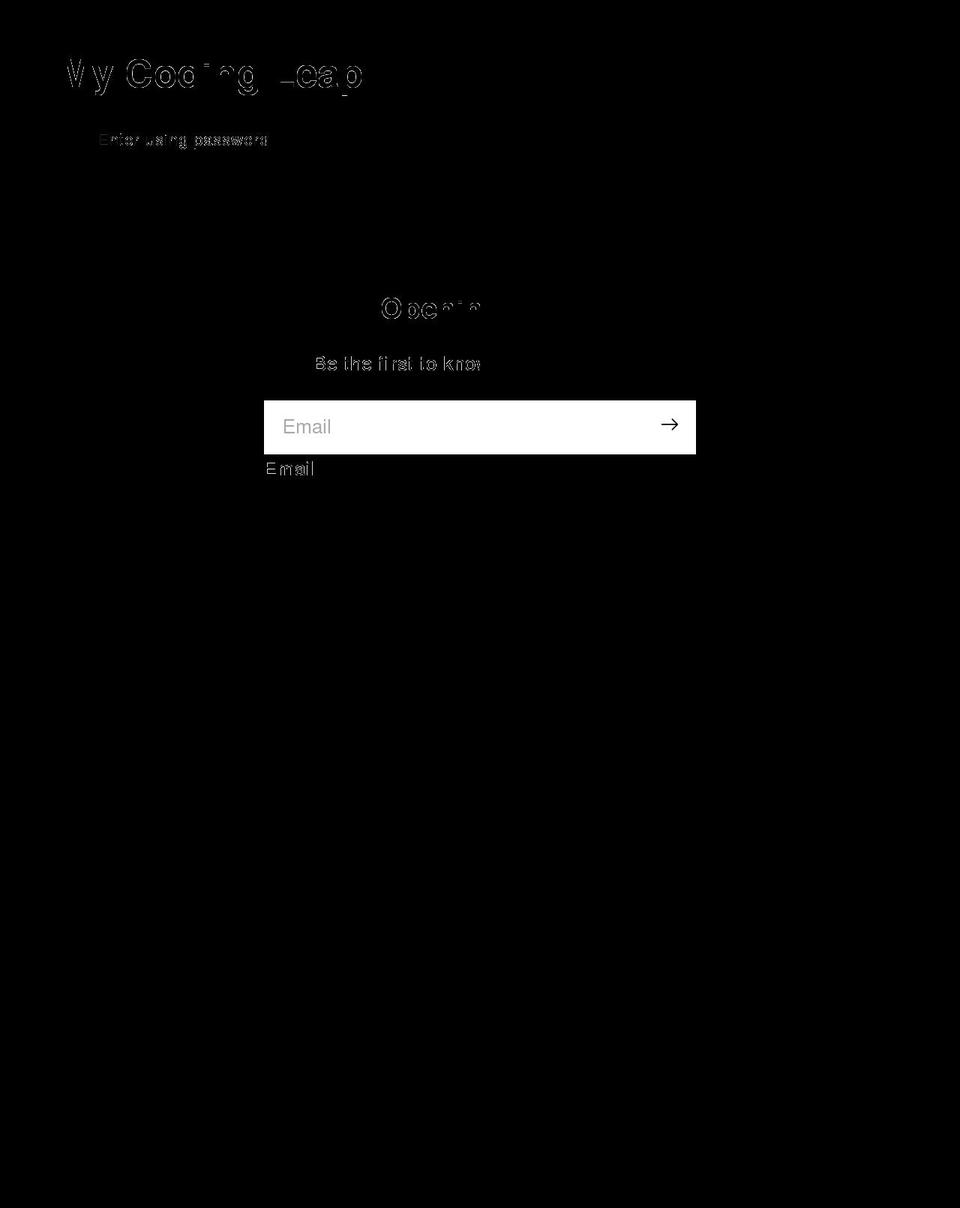 mycodingleap.com shopify website screenshot