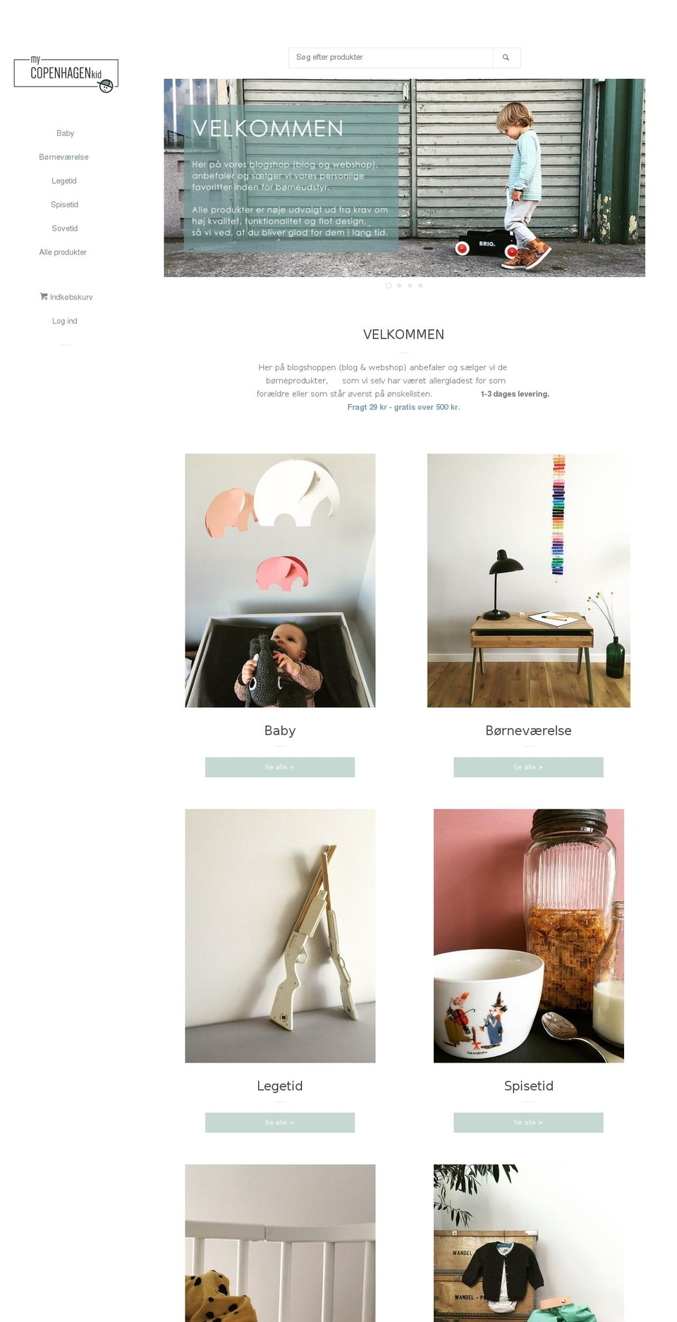 mycopenhagenkid.com shopify website screenshot
