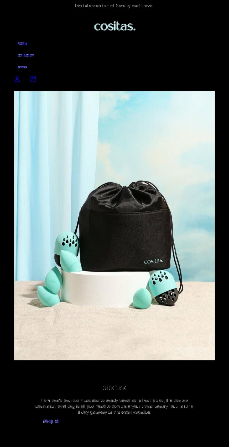 mycositas.com shopify website screenshot