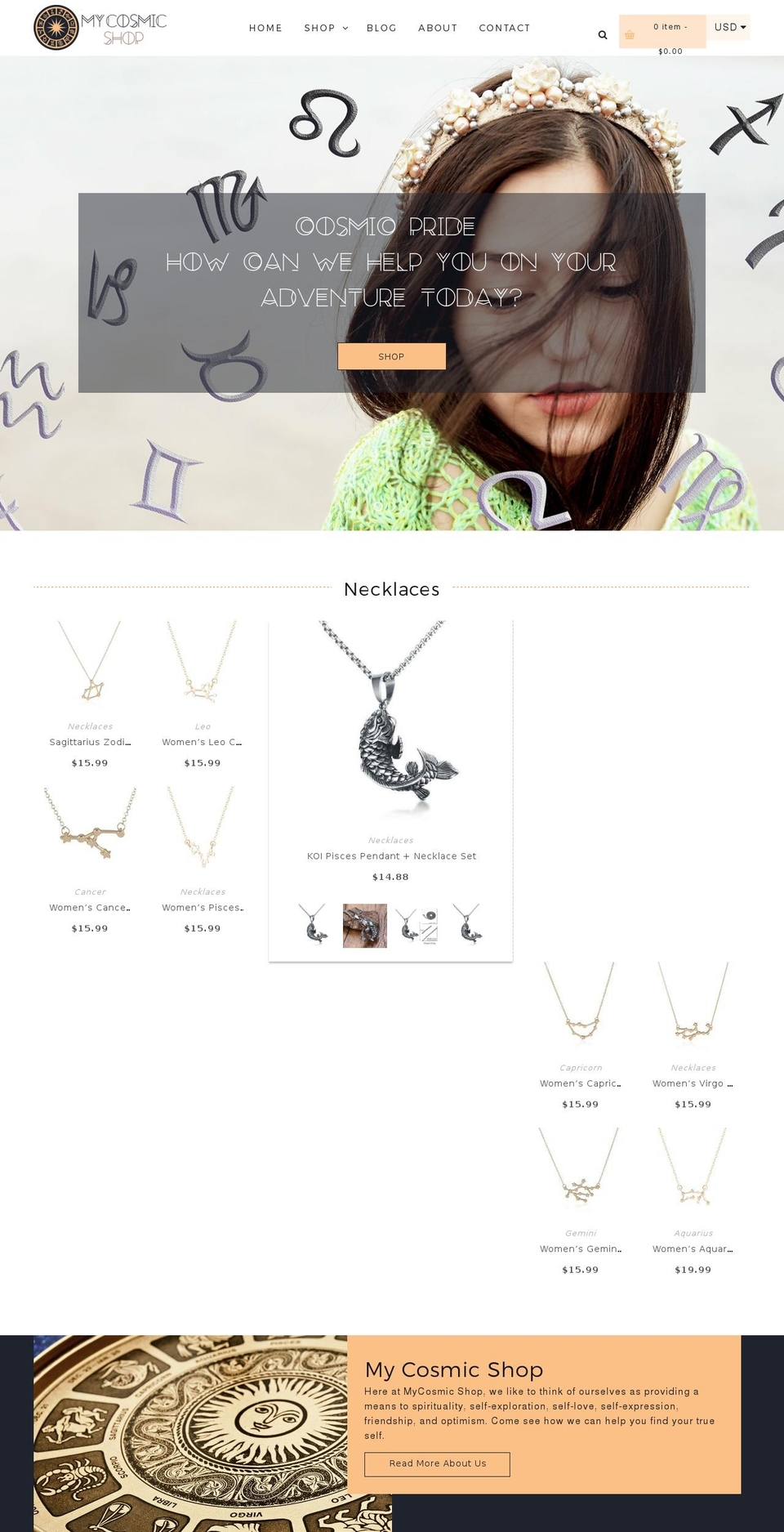 RPM MS Shopify theme site example mycosmicshop.com