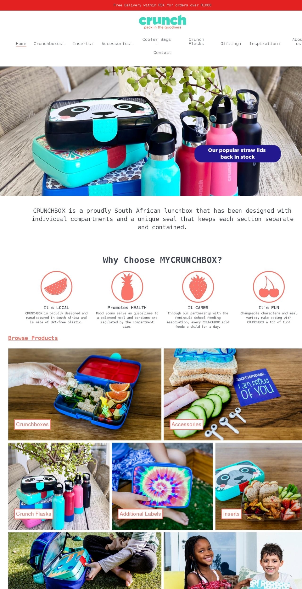 mycrunchbox.com shopify website screenshot