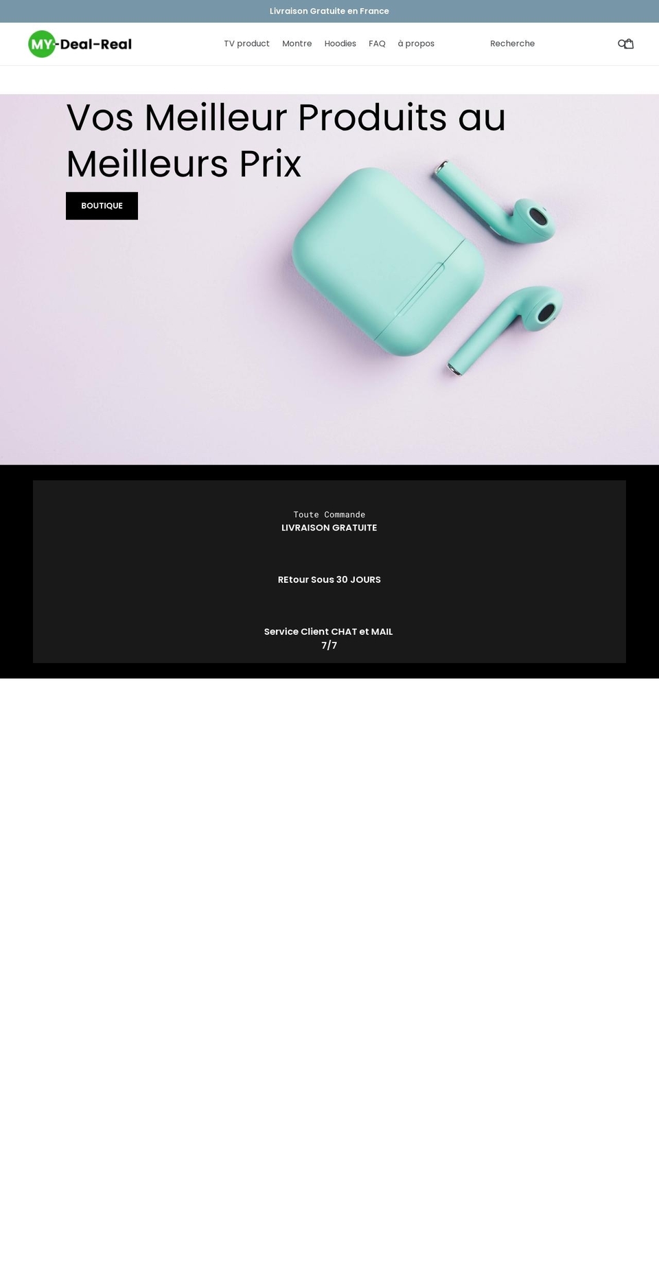 mydealreal.com — Shopify storefront screenshot