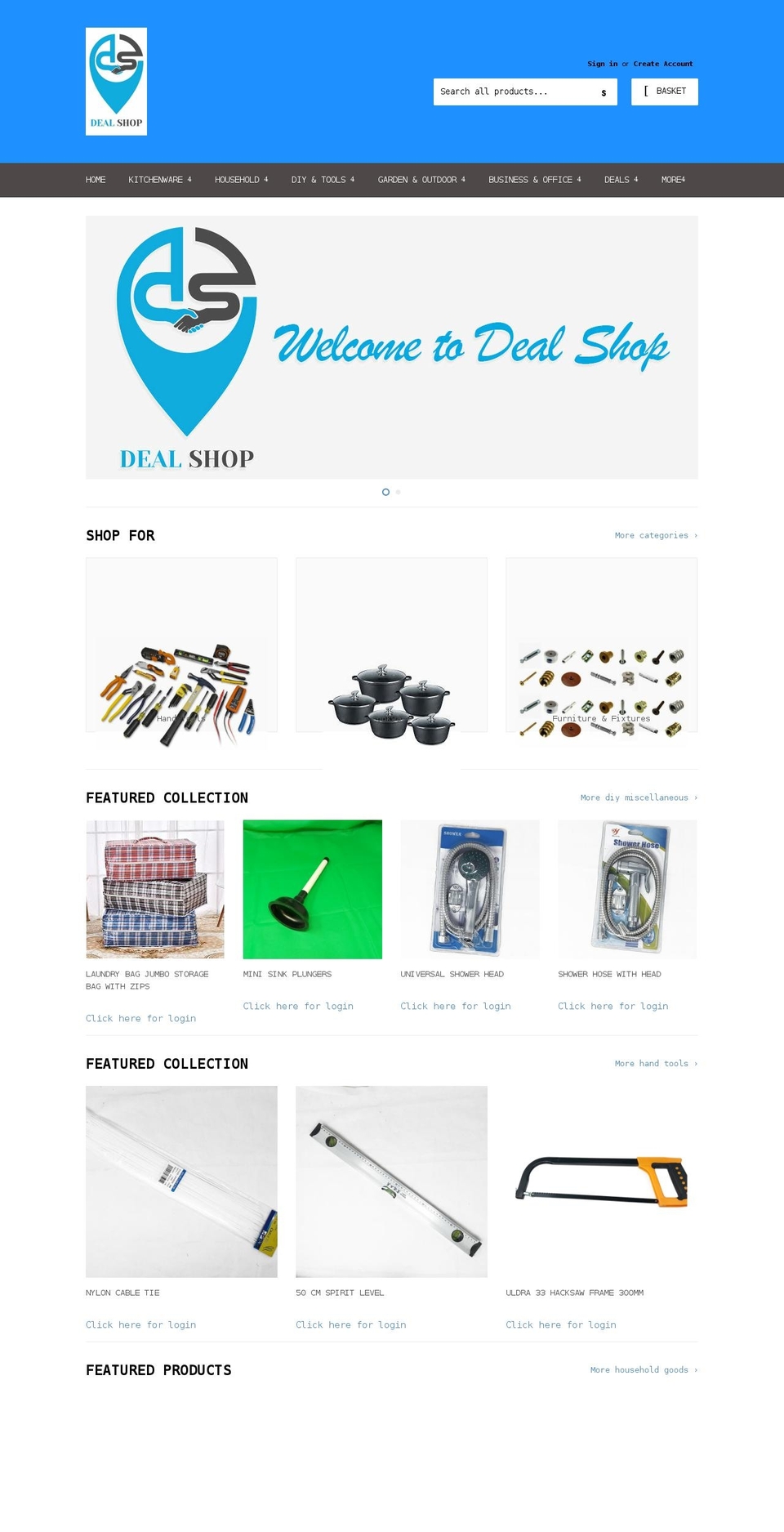 mydealshop.co.uk shopify website screenshot
