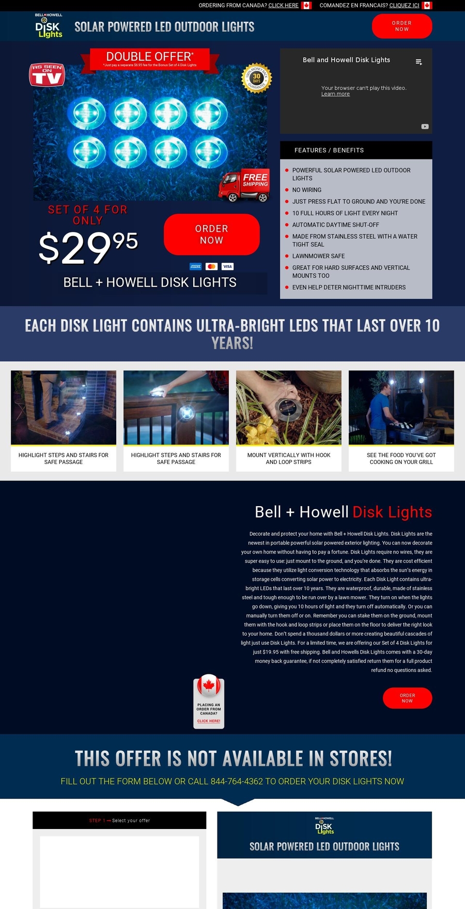 mydisklights.com shopify website screenshot