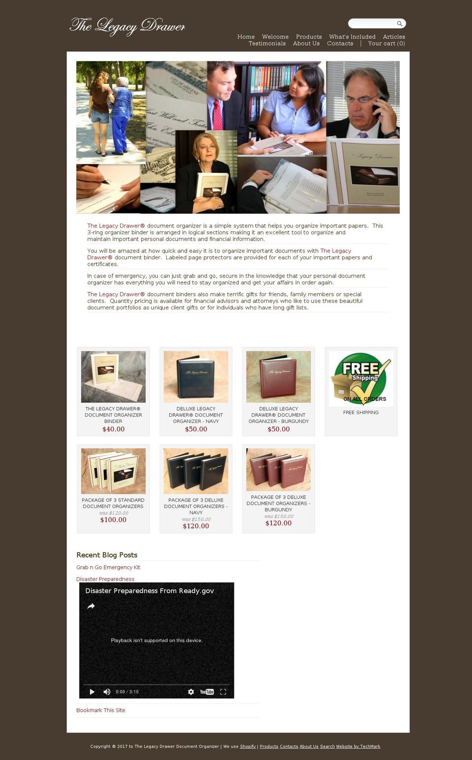 mydocumentportfolio.com shopify website screenshot