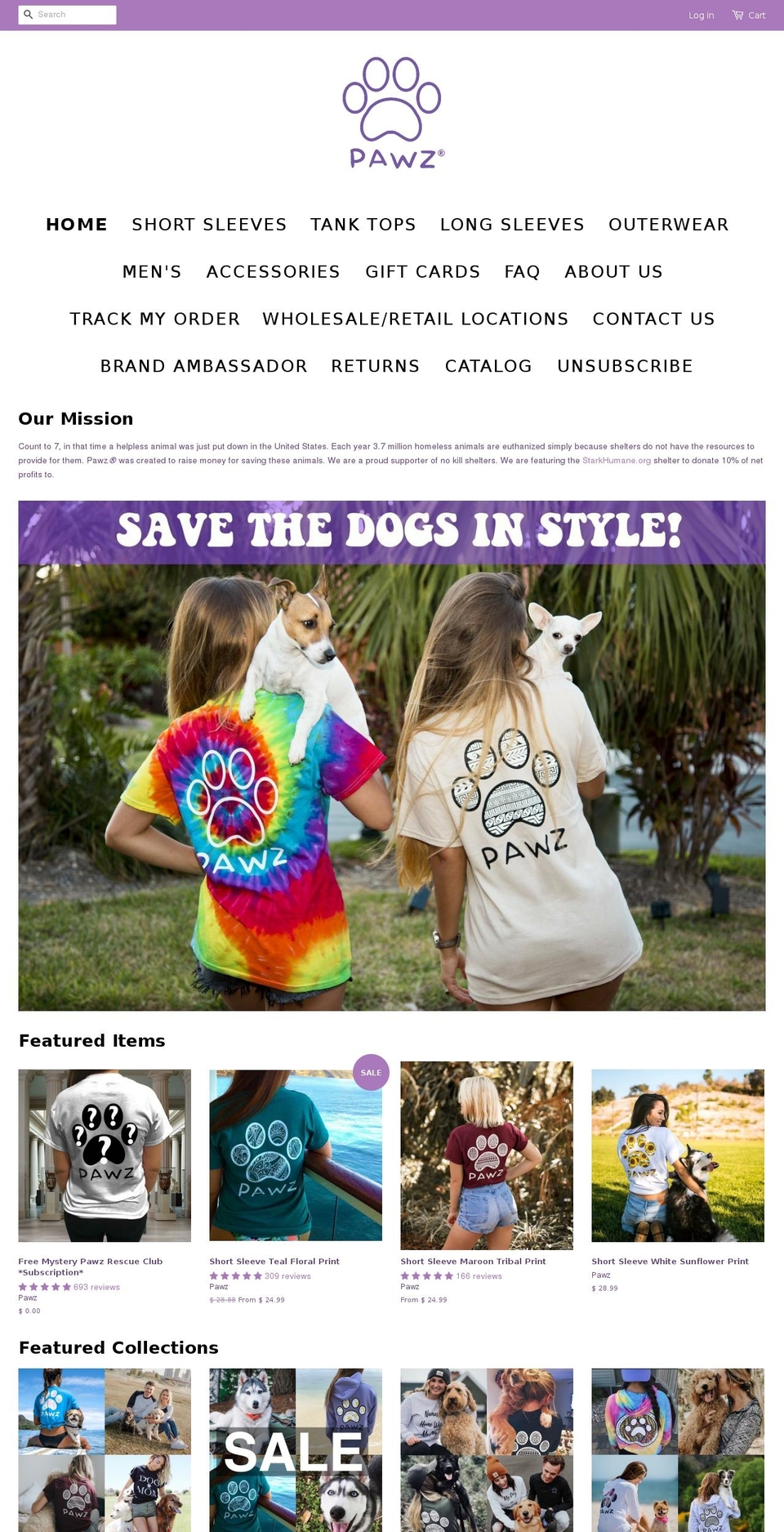 Live theme  + Old customizations Shopify theme site example mydogisbetter.com