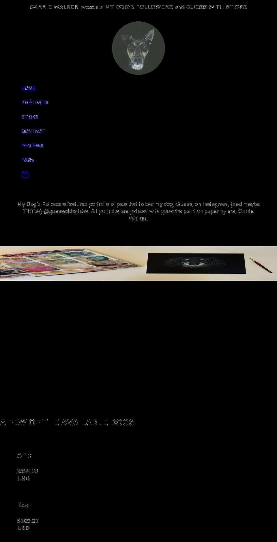 mydogsfollowers.com shopify website screenshot
