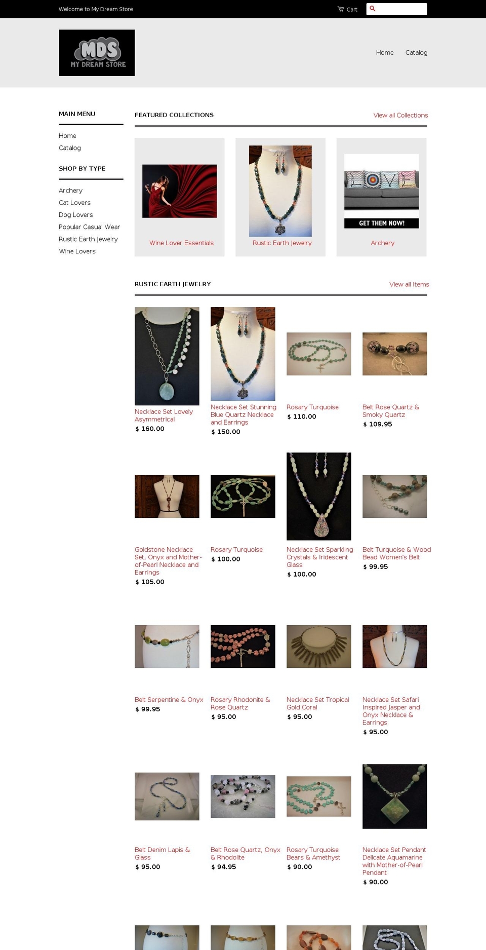 mydreamstore1.com — Shopify storefront screenshot