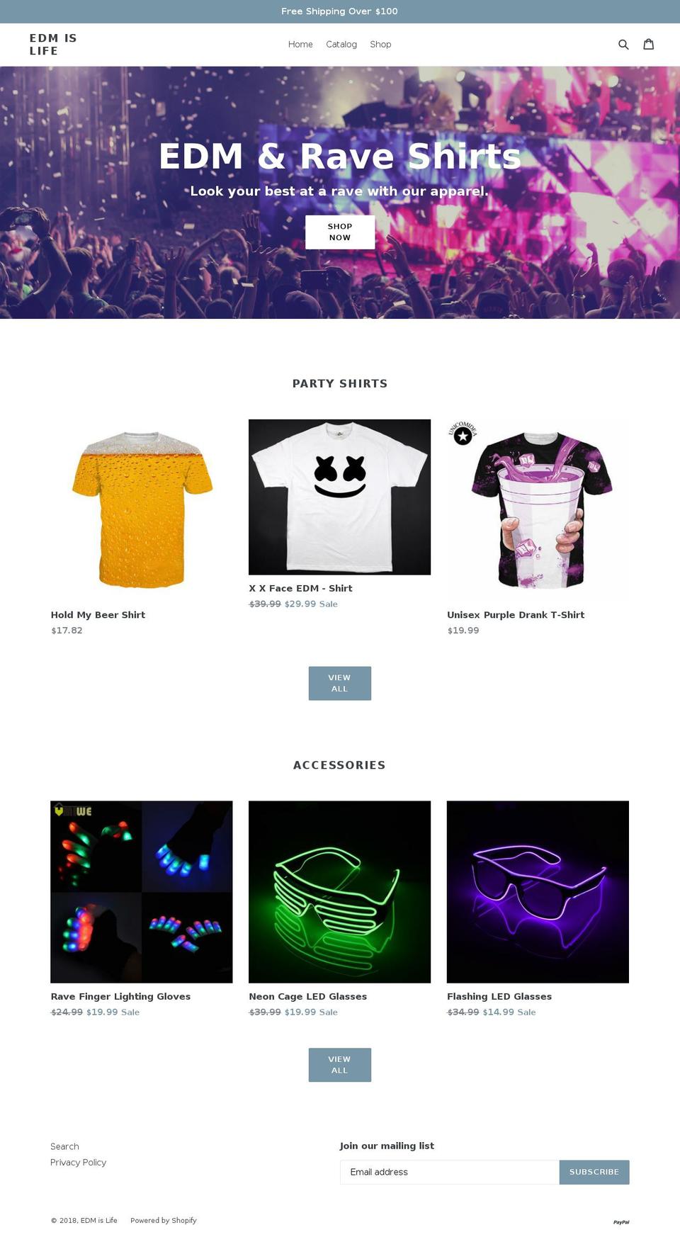myedmstore.com — Shopify storefront screenshot