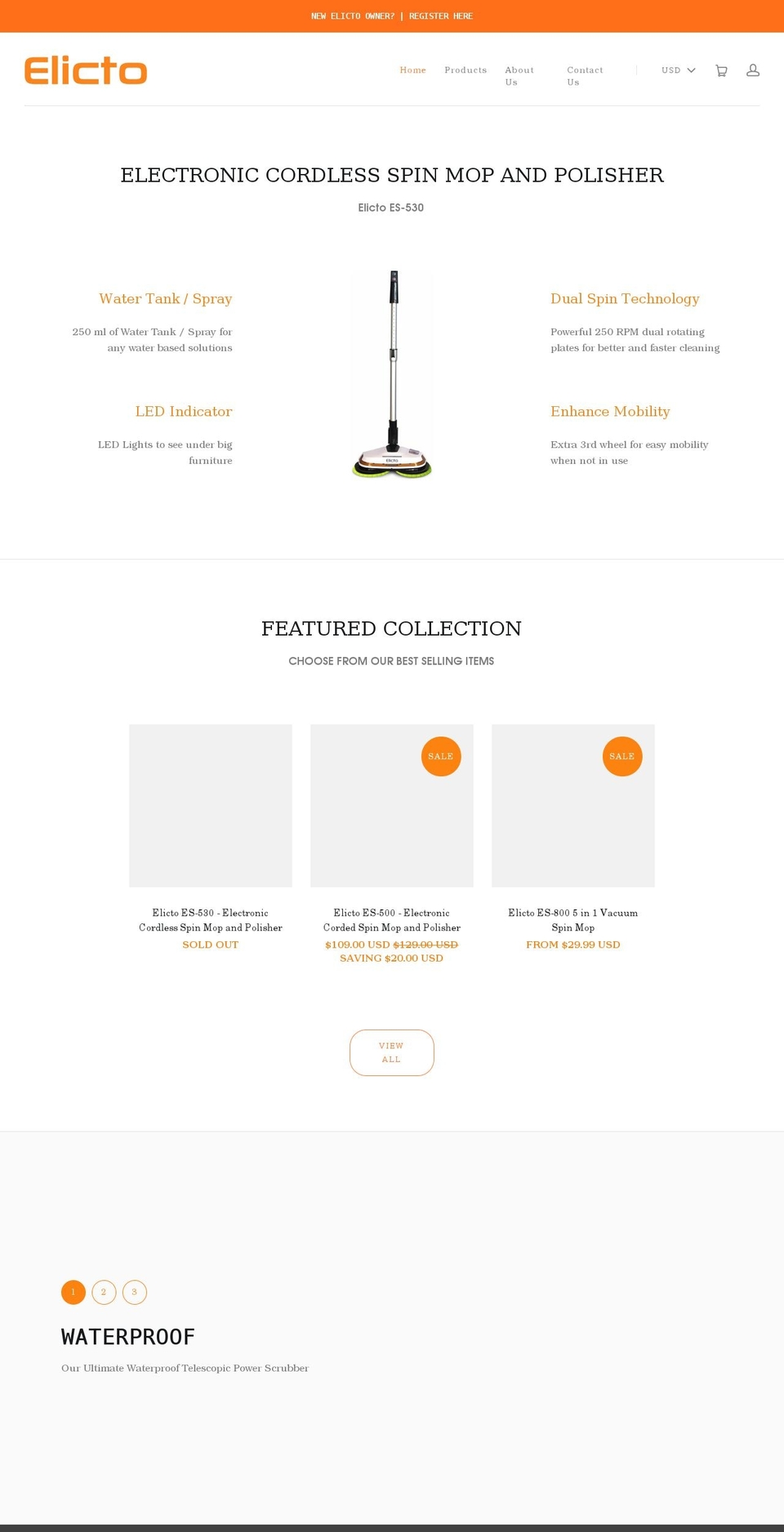 myelicto.com shopify website screenshot