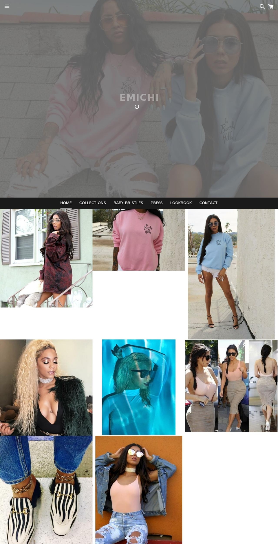 myemichi.com shopify website screenshot