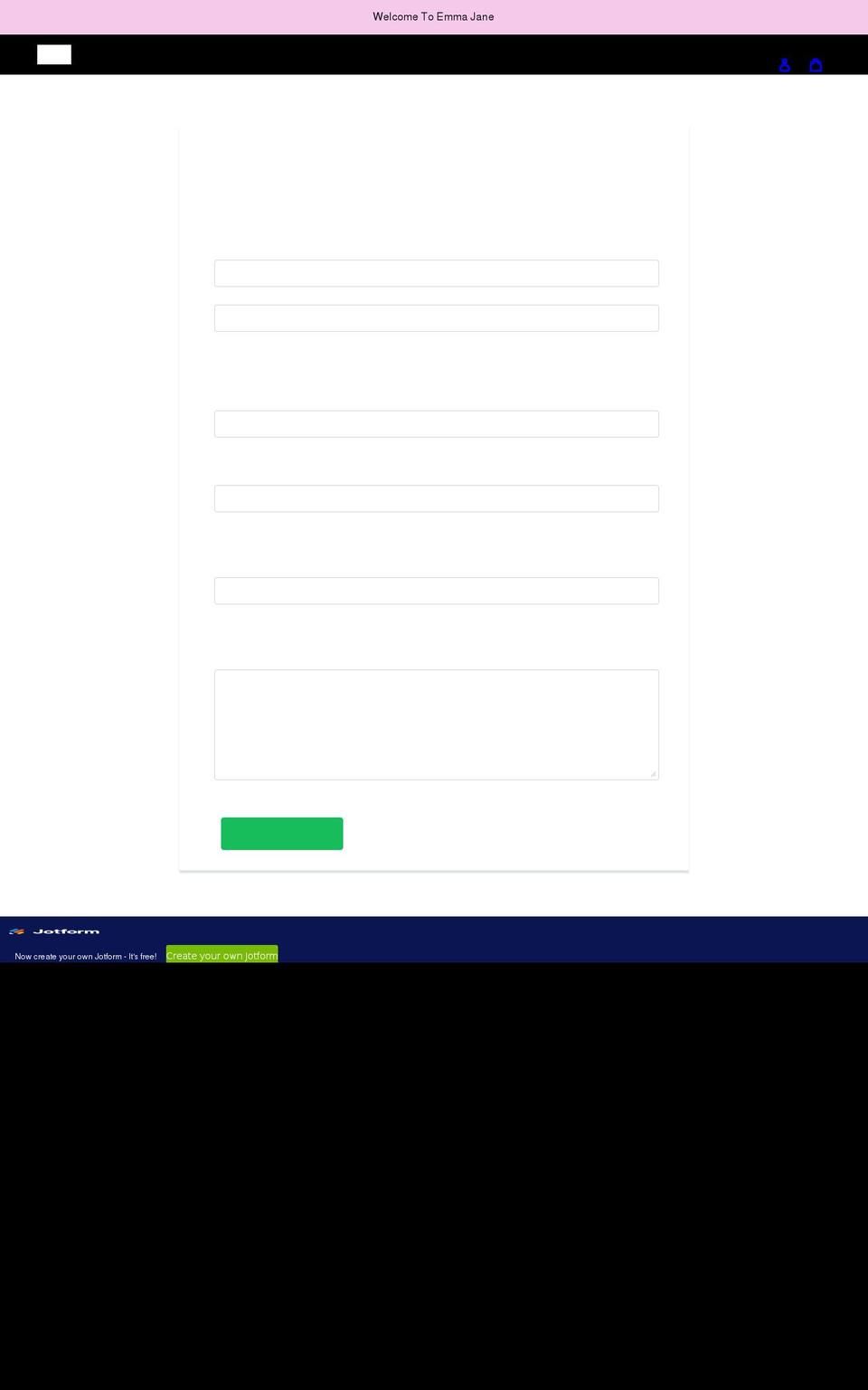 myemmajane.com shopify website screenshot