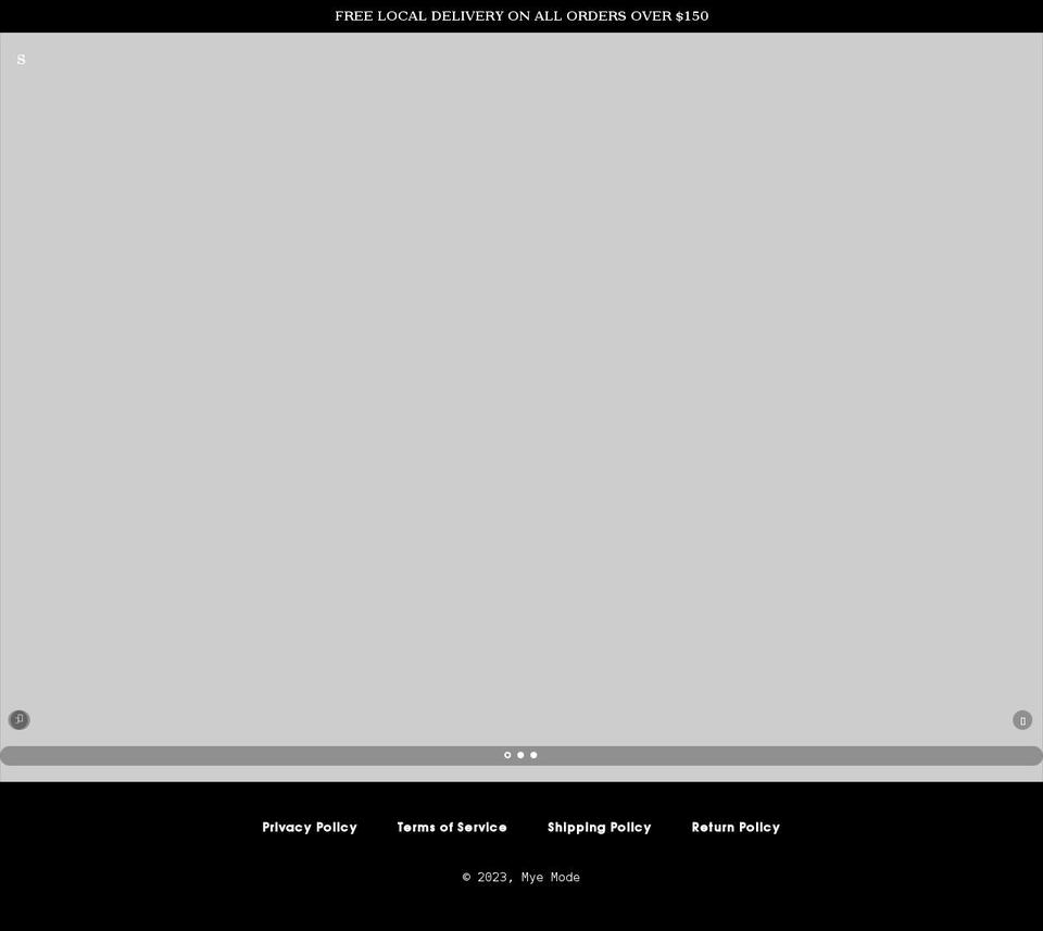 myemode.com shopify website screenshot