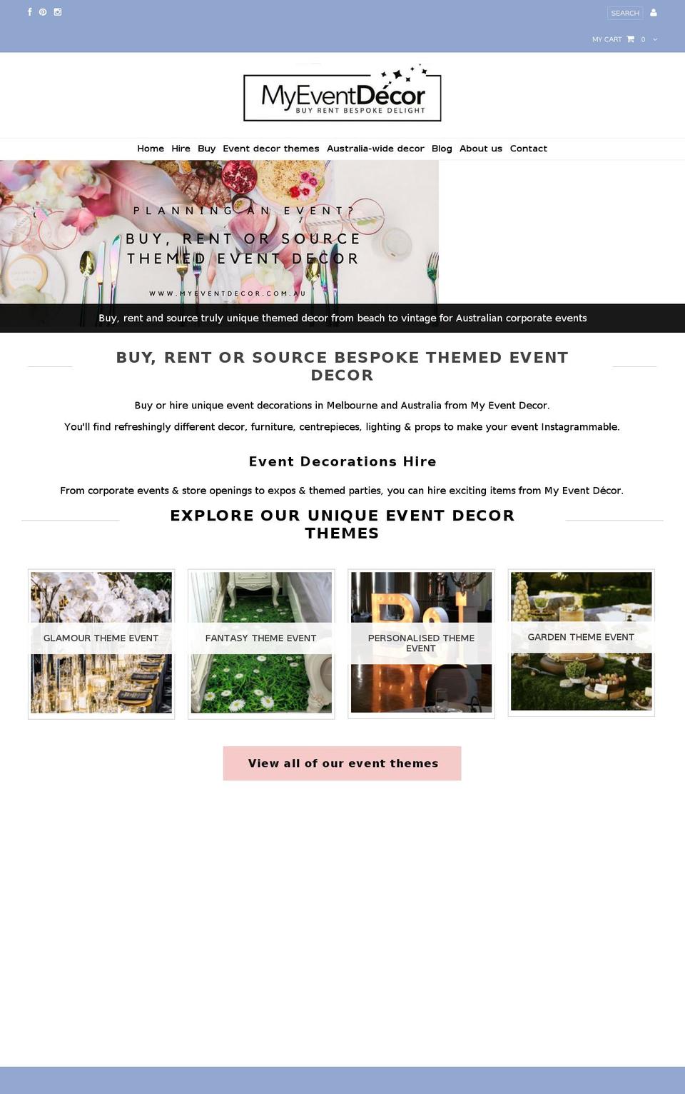 theme-export-www-myweddingdecor-com-au-orlando Shopify theme site example myeventdecor.com.au
