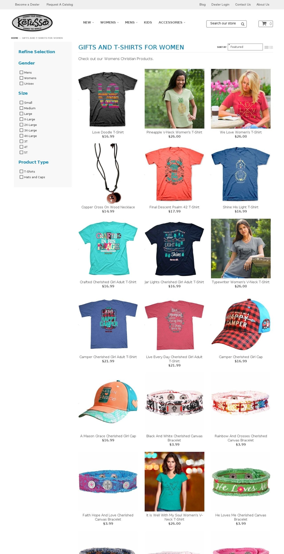myfaithclothes.com shopify website screenshot