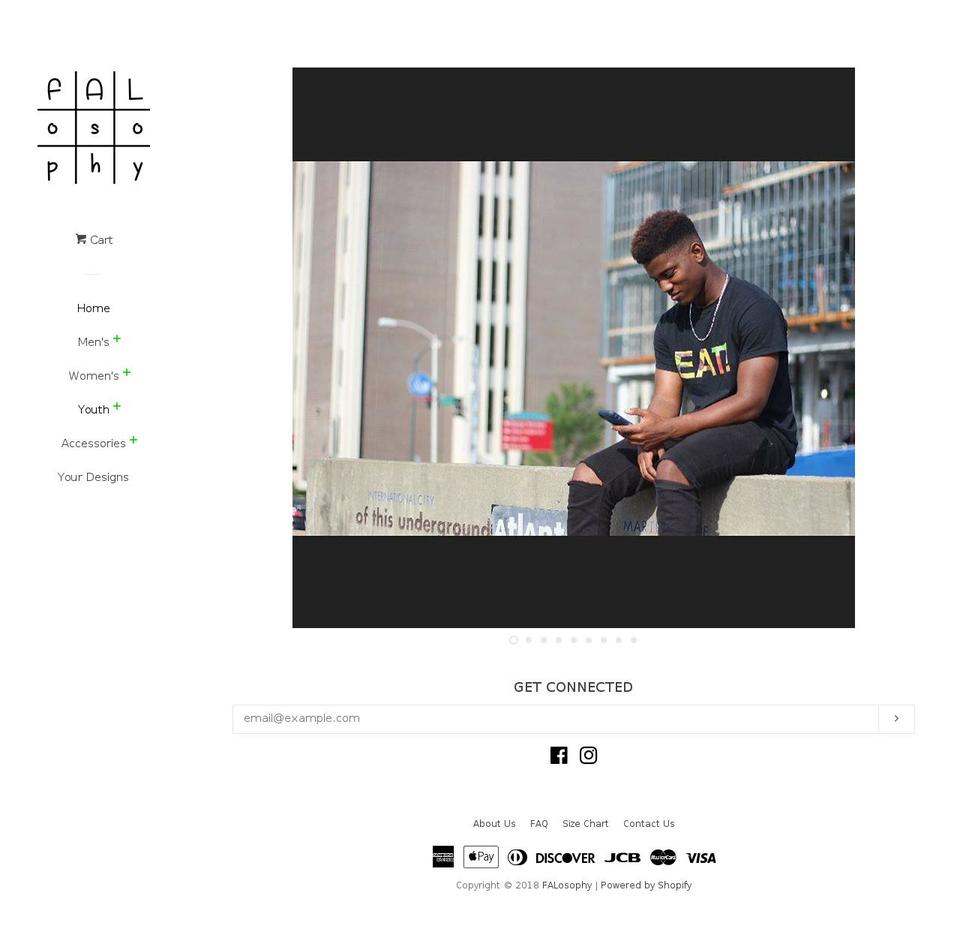 myfalosophy.com — Shopify storefront screenshot