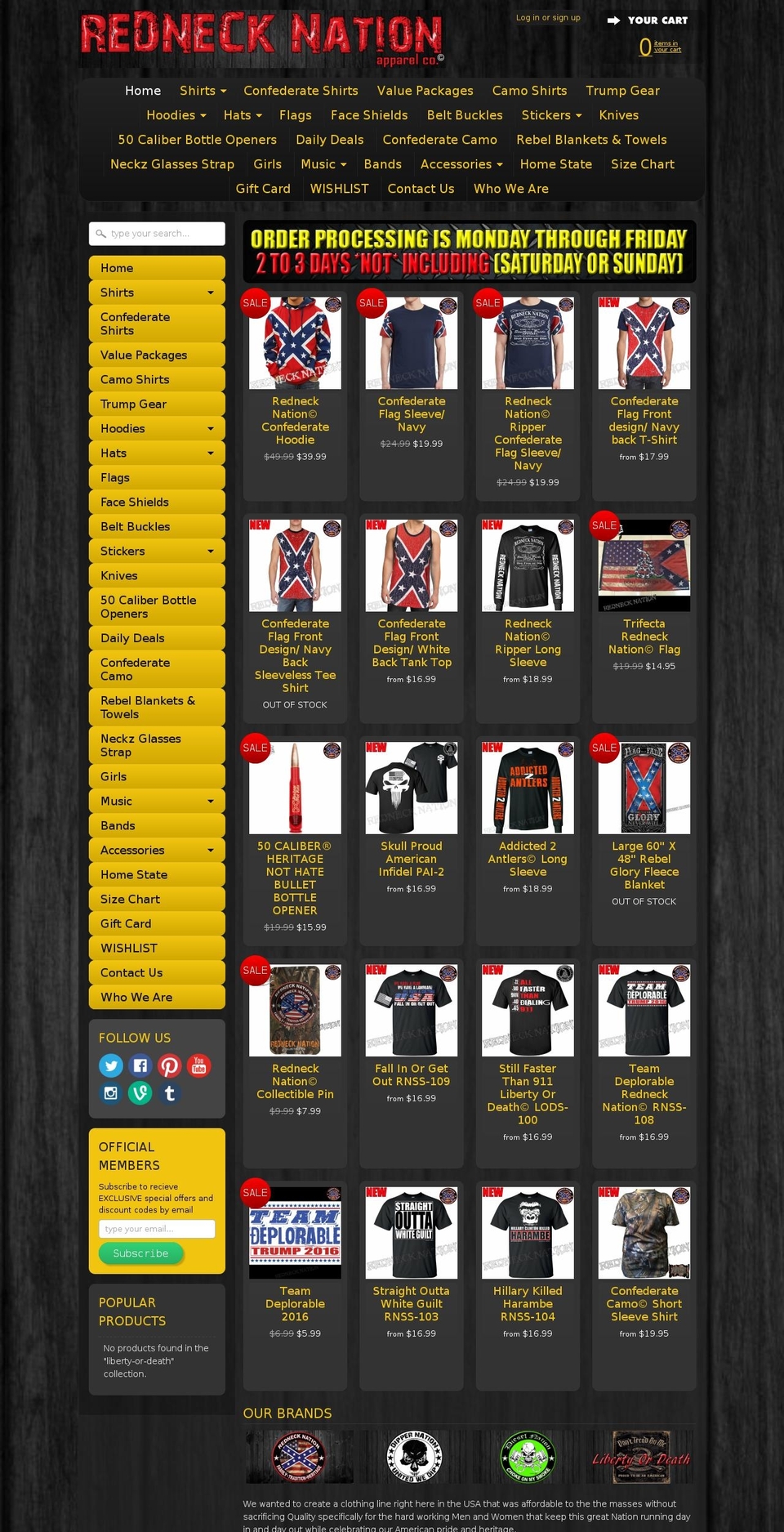 myfavoritecolorismud.com shopify website screenshot