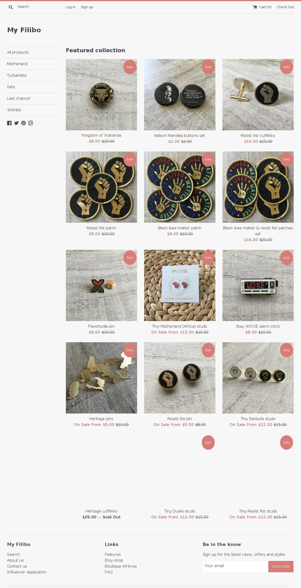 myfilibo.com shopify website screenshot