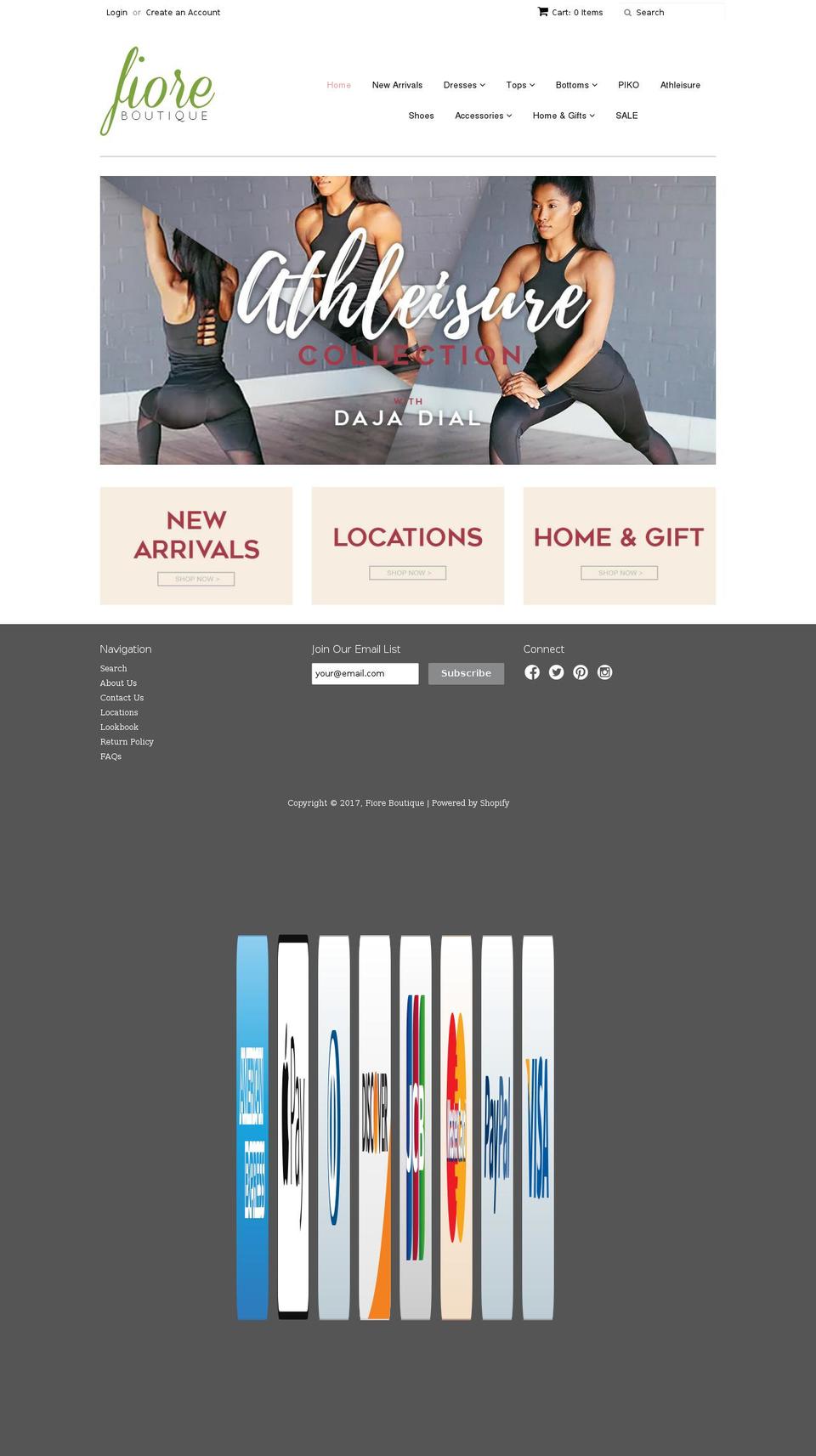 myfioreboutique.com shopify website screenshot