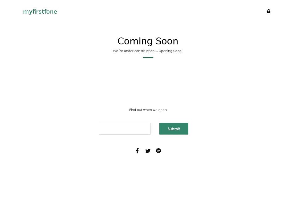 myfirstgear.com — Shopify storefront screenshot